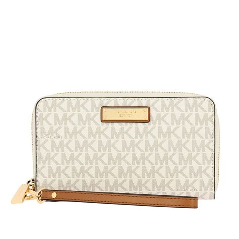 michael kors portemonnaie black and white